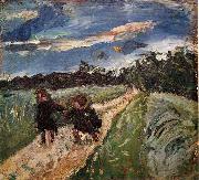Chaim Soutine Returning from School oil on canvas